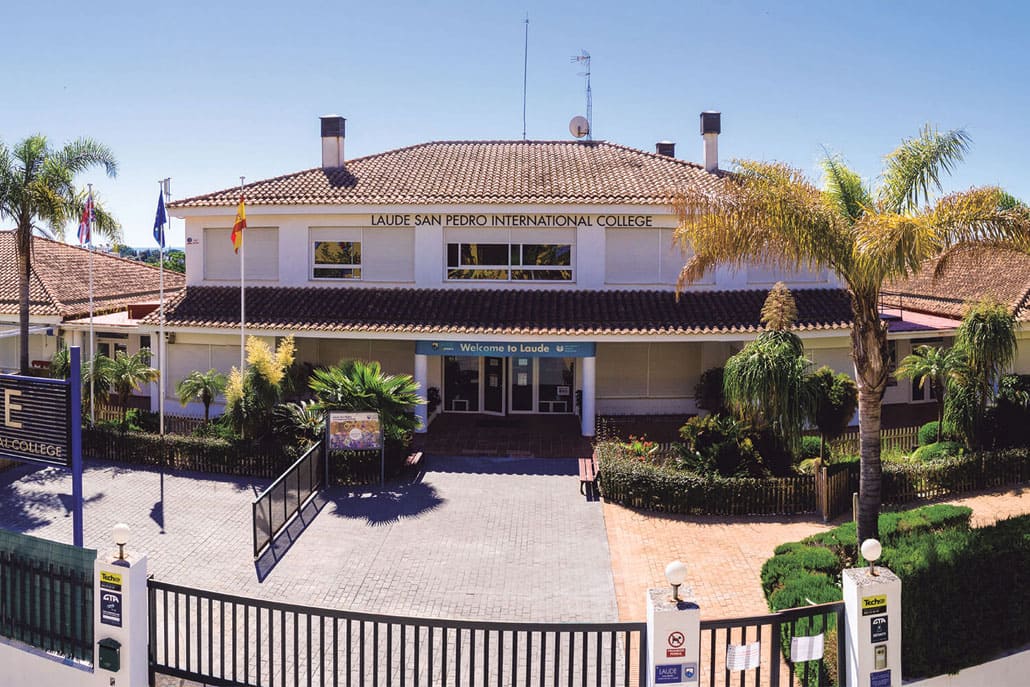 Laude San Pedro International College, exterior