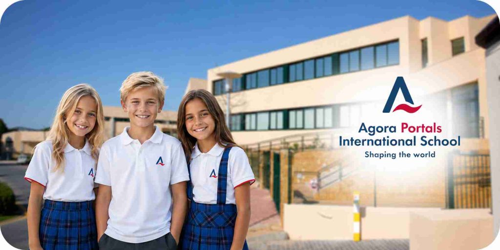 Agora Portals International School logotipo