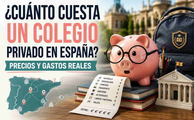 ¿Cuánto cuesta un colegio privado en España? Precios y gastos reales