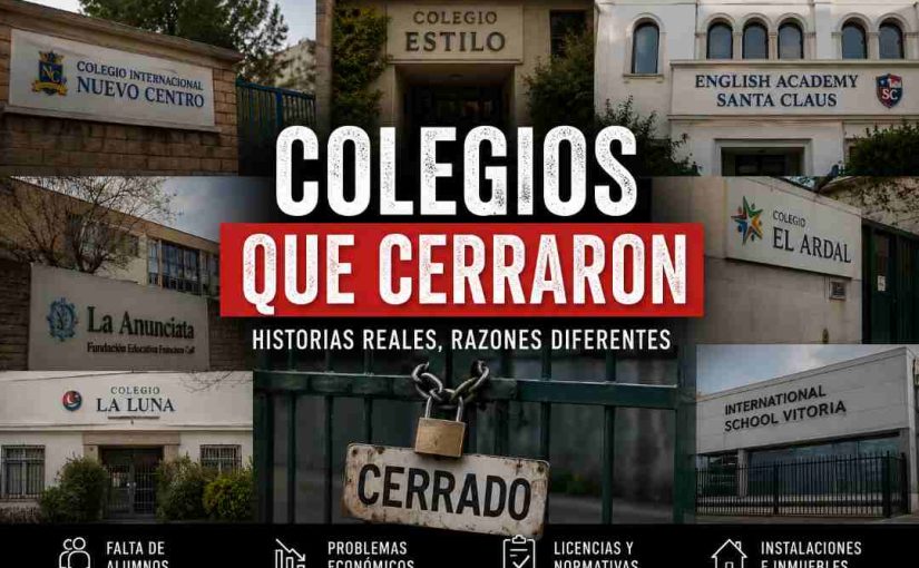 Colegios privados que han cerrado en España: 8 casos históricos