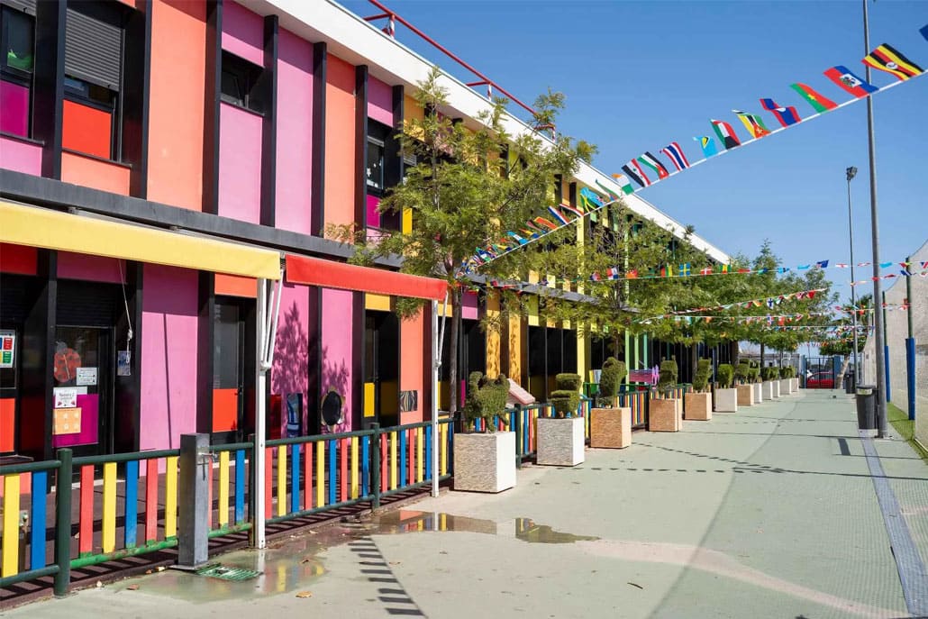 Newton College, exterior